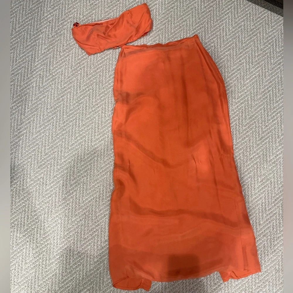 DISSH Orange Skirt Set - Picture 1 of 3